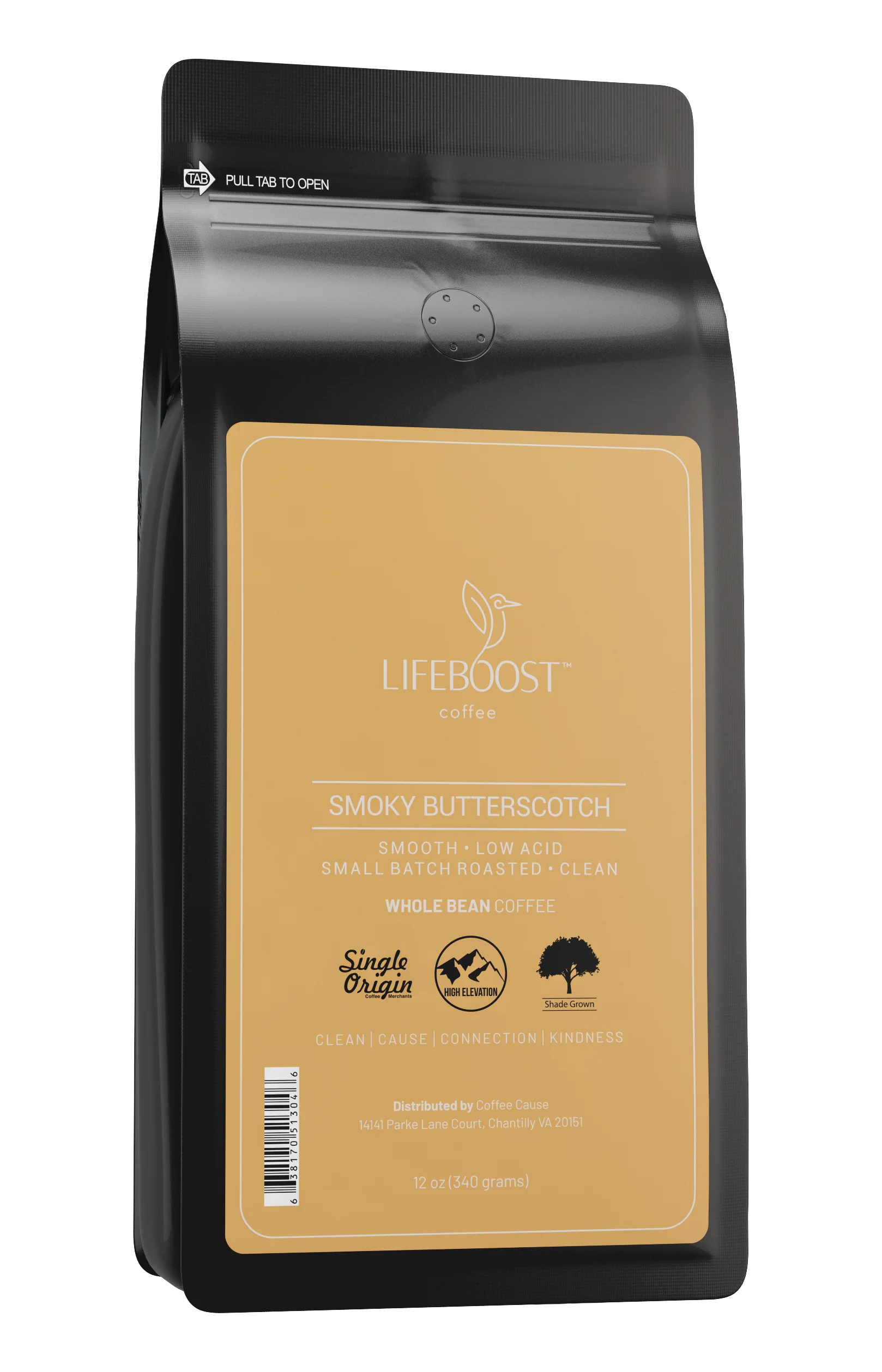 1x Single Origin Specialty, Smoky Butterscotch