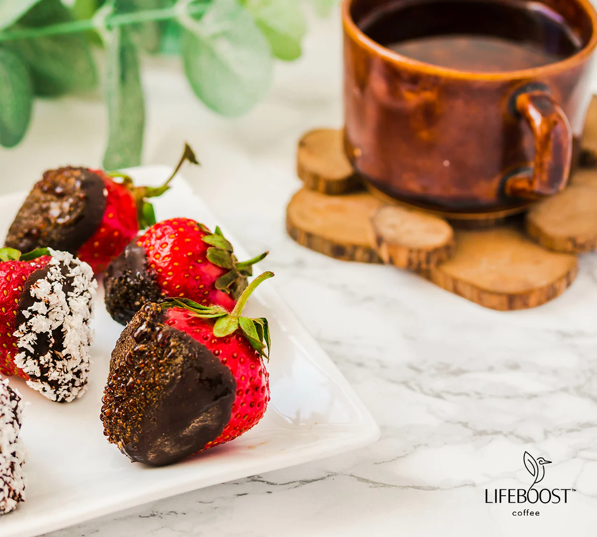 Chocolate Covered Strawberry Decaf - Image 3