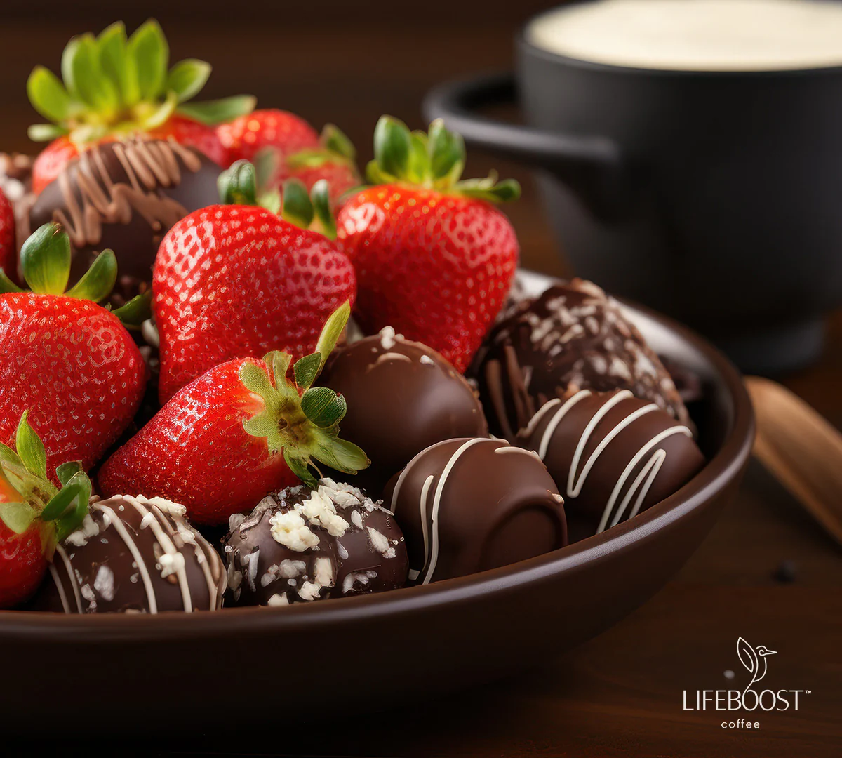 Chocolate Covered Strawberry Decaf - Image 4
