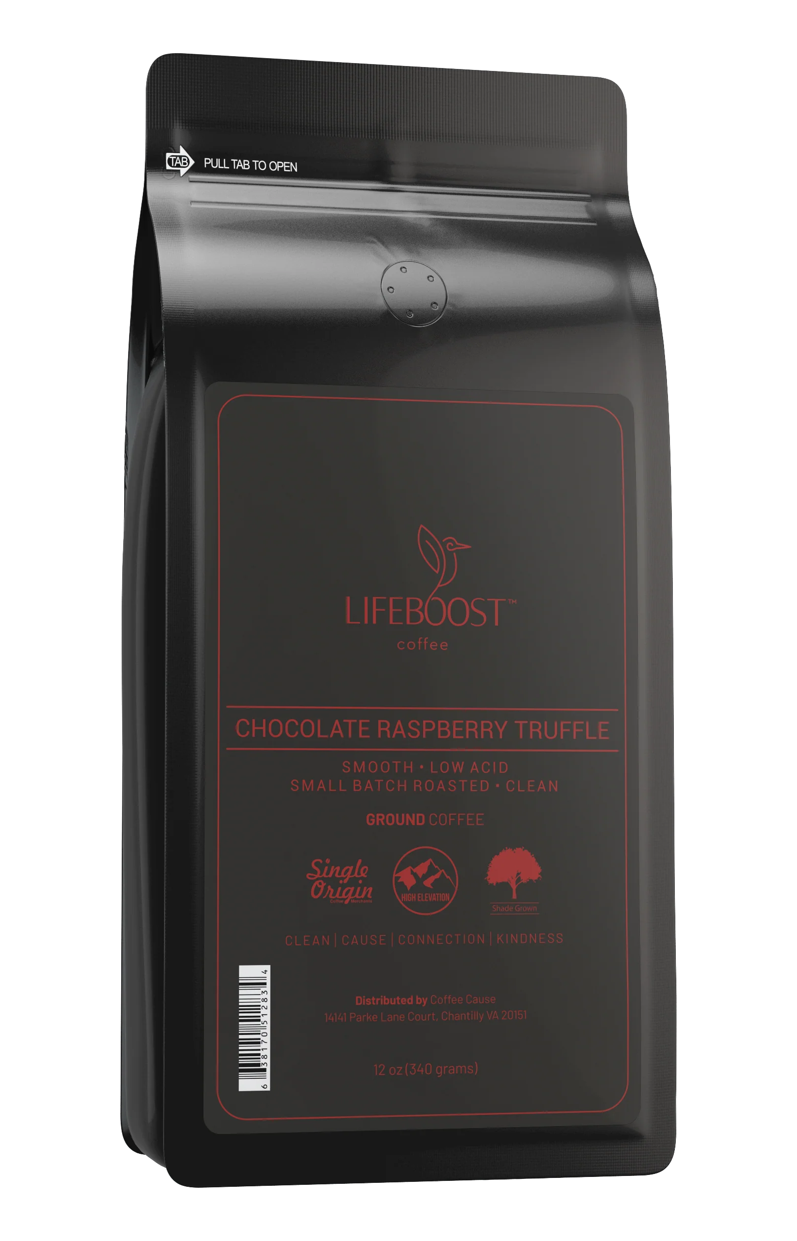 1x Chocolate Raspberry Truffle - Image 2